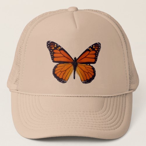 Orange Butterfly Hat