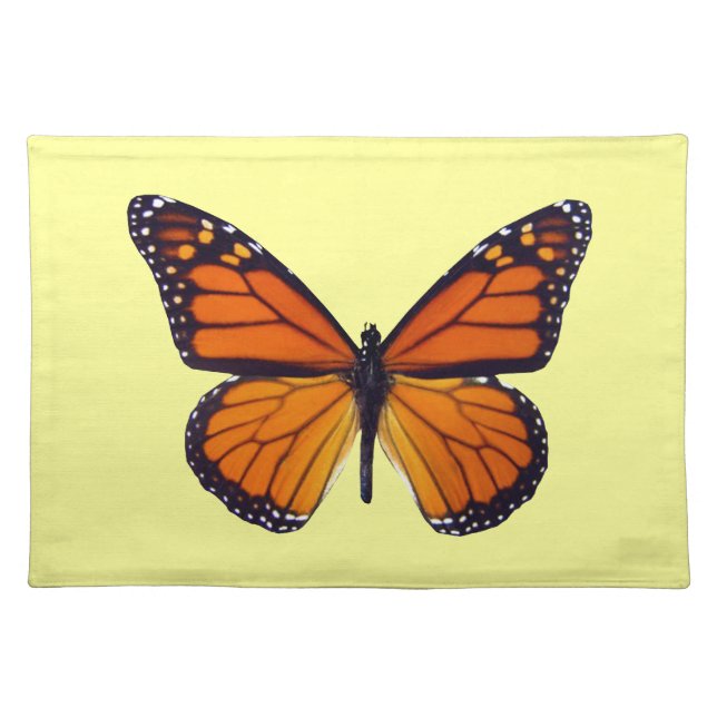 Orange Butterfly Placemat (Front)