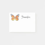 Orange Butterfly Post-it Notes at Zazzle