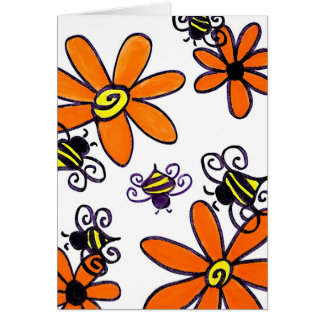 Orange Buzz Cards