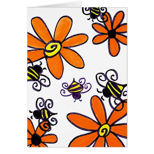 Orange Buzz Cards (Front)