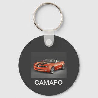 ORANGE CAMARO KEYCHAIN