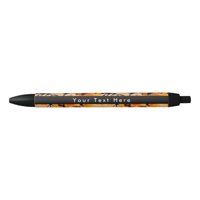 Orange Camo, Camouflage, Military, Army Pen (Front)