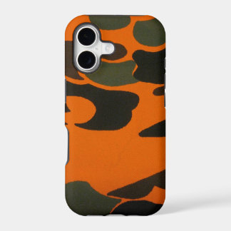 Orange Camo case for iPhone 5