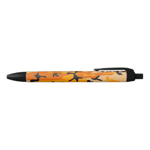 Orange Camouflage, Military, Army Pen