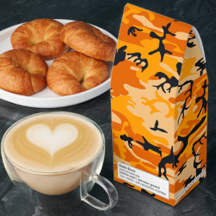 Orange Camouflage, Military, Army Roasted Coffee