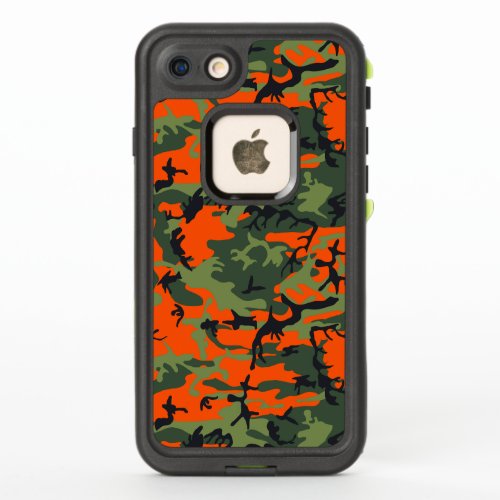 Orange Camouflage Pattern Military Pattern Army