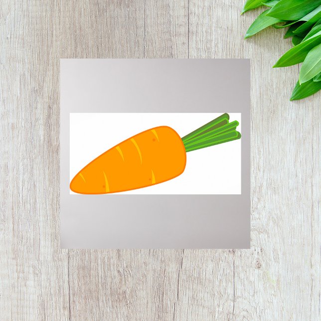 Orange Carrot Vegetable Poster (Creator Uploaded)