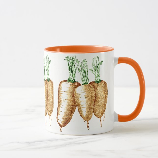 Orange Carrots Mug (Right)