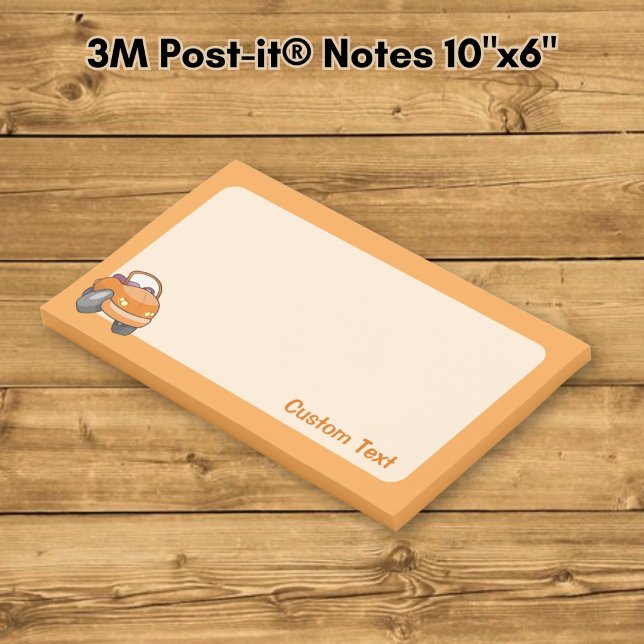 Orange Cartoon Car Post-it Notes (Creator Uploaded)