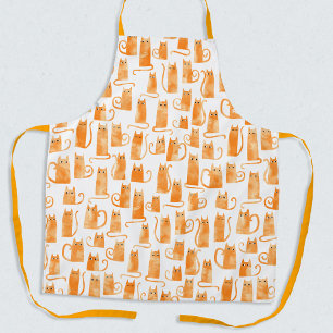 Orange Cat Apron