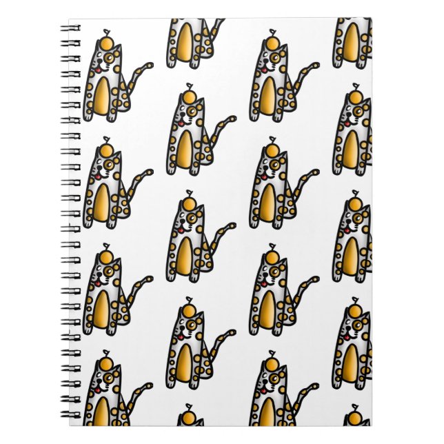 Orange Cat Notebook (Front)