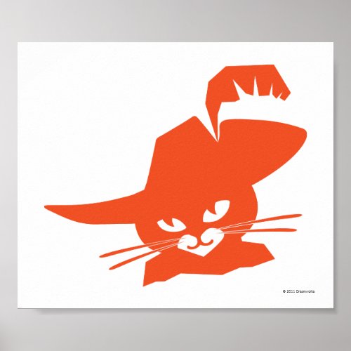 Orange Cat Poster