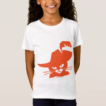 Orange Cat T-shirt by pussinboots at Zazzle