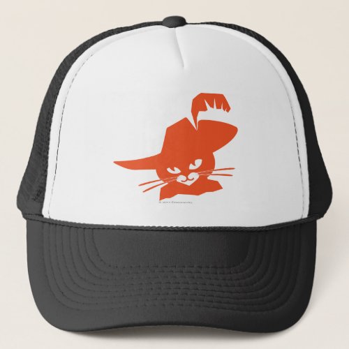 Orange Cat Trucker Hat