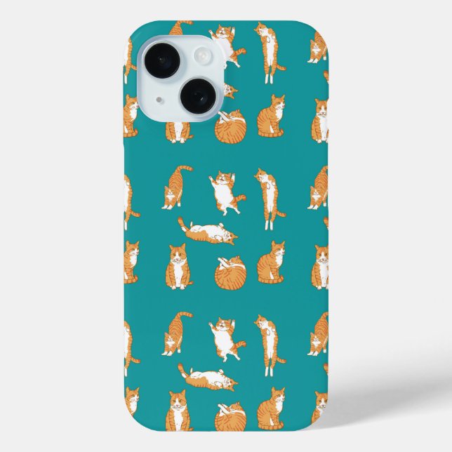  Orange Cats Funny Case-Mate iPhone Case (Back)