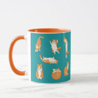 Orange Cats Funny Mug