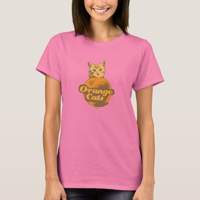 Orange Cats shirt (Front)