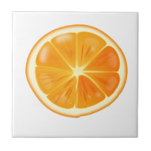 Orange Ceramic Tile