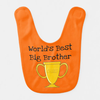 Orange Champion Big Brother Bib