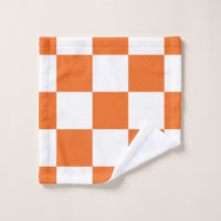 Checkered Hand Towels Minimalist Checkerboard Fingertip Towels