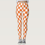 Orange Checkerboard Leggings<br><div class="desc">This design is available on more products! Click the ‘Available On’ Link on this Product page to see them all!

Be sure to check out all options to customize your selection!

Thanks for looking!</div>