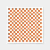 Orange Checkerboard