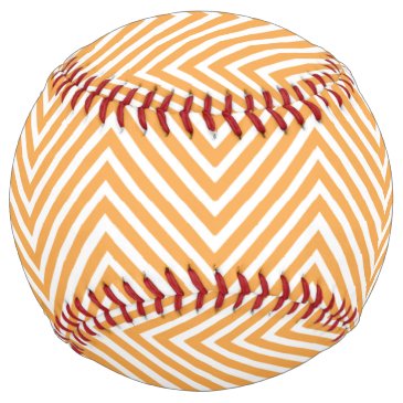 Orange Chevron Pattern