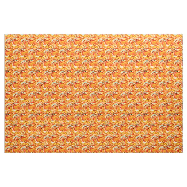 Orange chic fabric (Fat Quarter)