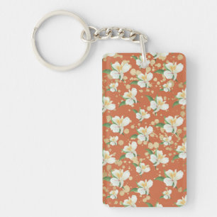 Orange Chicken Recipe Keychain