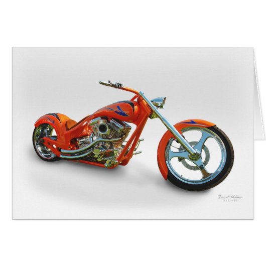 Orange Chopper Cards (Front Horizontal)
