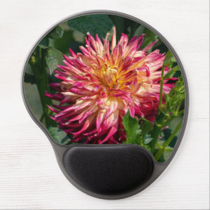 Orange Chrysanthemum Photography, Canadian Flower Gel Mouse Pad