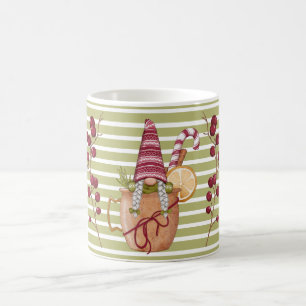 Orange Cider Christmas Gnome Mug