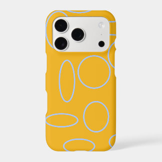 Orange Circles iPhone 17 Pro Case