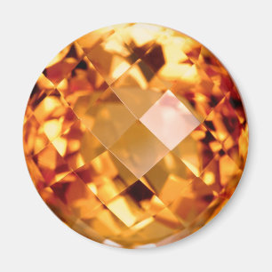 Orange Citrine Magnet