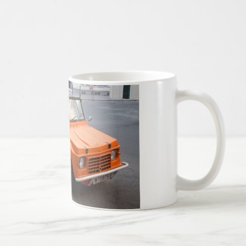 Orange Citroen Mehari Coffee Mug