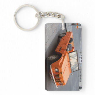 Orange Citroen Mehari Keychain