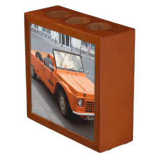 Orange Citroen Mehari Pencil Holder