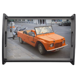 Orange Citroën Mehari Serving Tray
