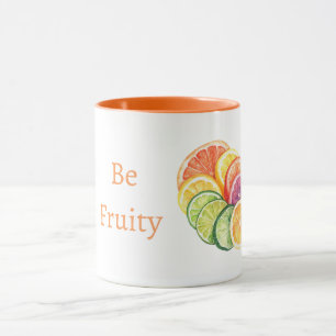 Orange Citrus Fruit Be Fruity Mug