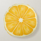 orange slice pillow