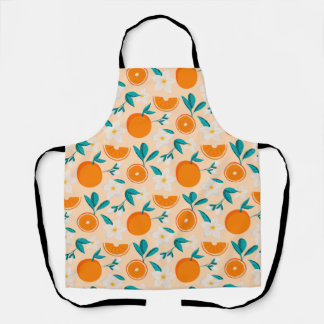 Orange Citrus Fun Apron