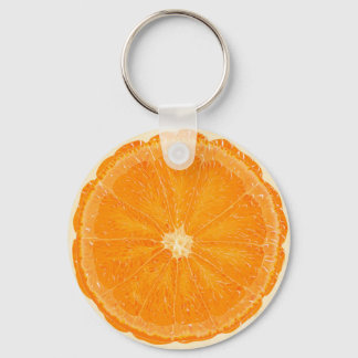 Orange citrus keychain