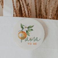 Orange Citrus Little Cutie Baby Shower Mama To Be