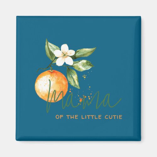 Orange Citrus Little Cutie Baby Shower Mama To Be 