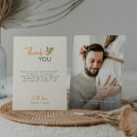 Orange Citrus Little Cutie Baby Shower Photo