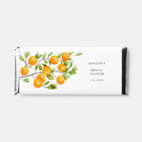 Orange Citrus Summer Bridal Shower