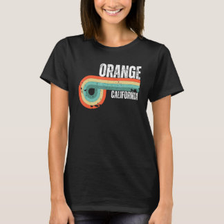 Orange City California State Vintage Retro Souveni T-Shirt