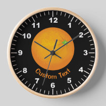 Orange Clock