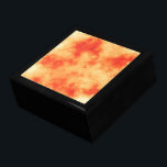 Orange Cloud Effect  Gift Box<br><div class="desc">Orange  Cloud Effect Keepsake jewelry box 
Colorful gift box featuring a simple storm cloud effect with colorful filter,  Would make the perfect gift for you girlfriend,  wife,  sister or daughter,  especially if the love autumn. check out my shop for more colors and designs.</div>